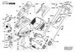 Bosch 3 600 H81 270 ROTAK 40 (ERGOFLEX) Lawnmower Spare Parts